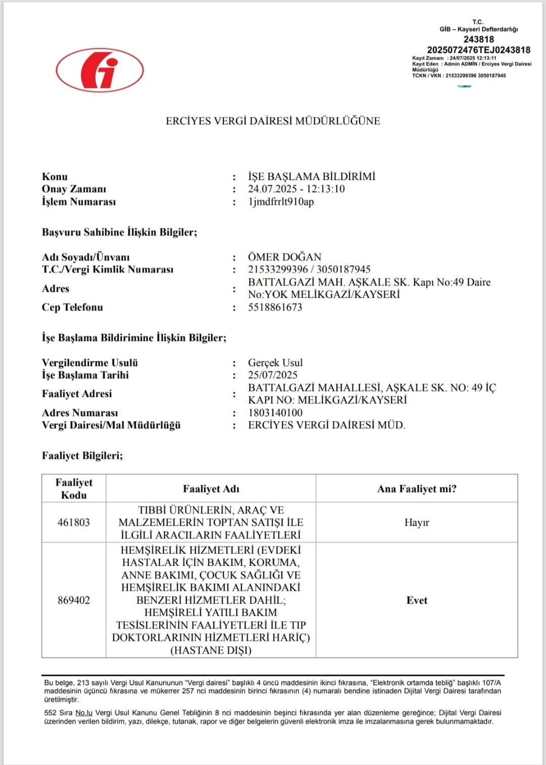 Yaşlı Bakım Hizmeti